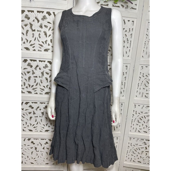 Botticelli Women’s Gray Sleeveless Constructed Dress - Picture 1 of 16